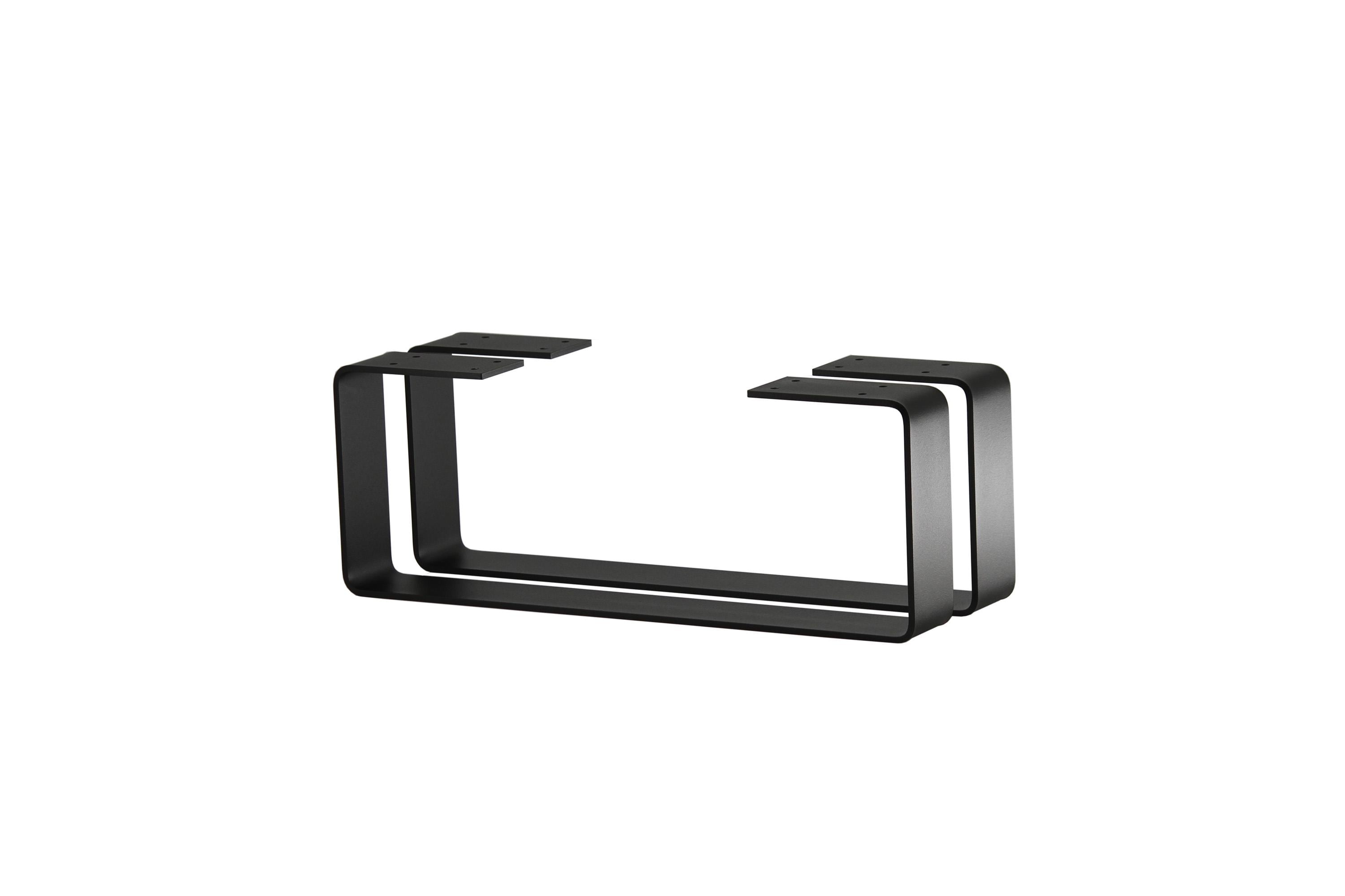 Metallständer schwarz