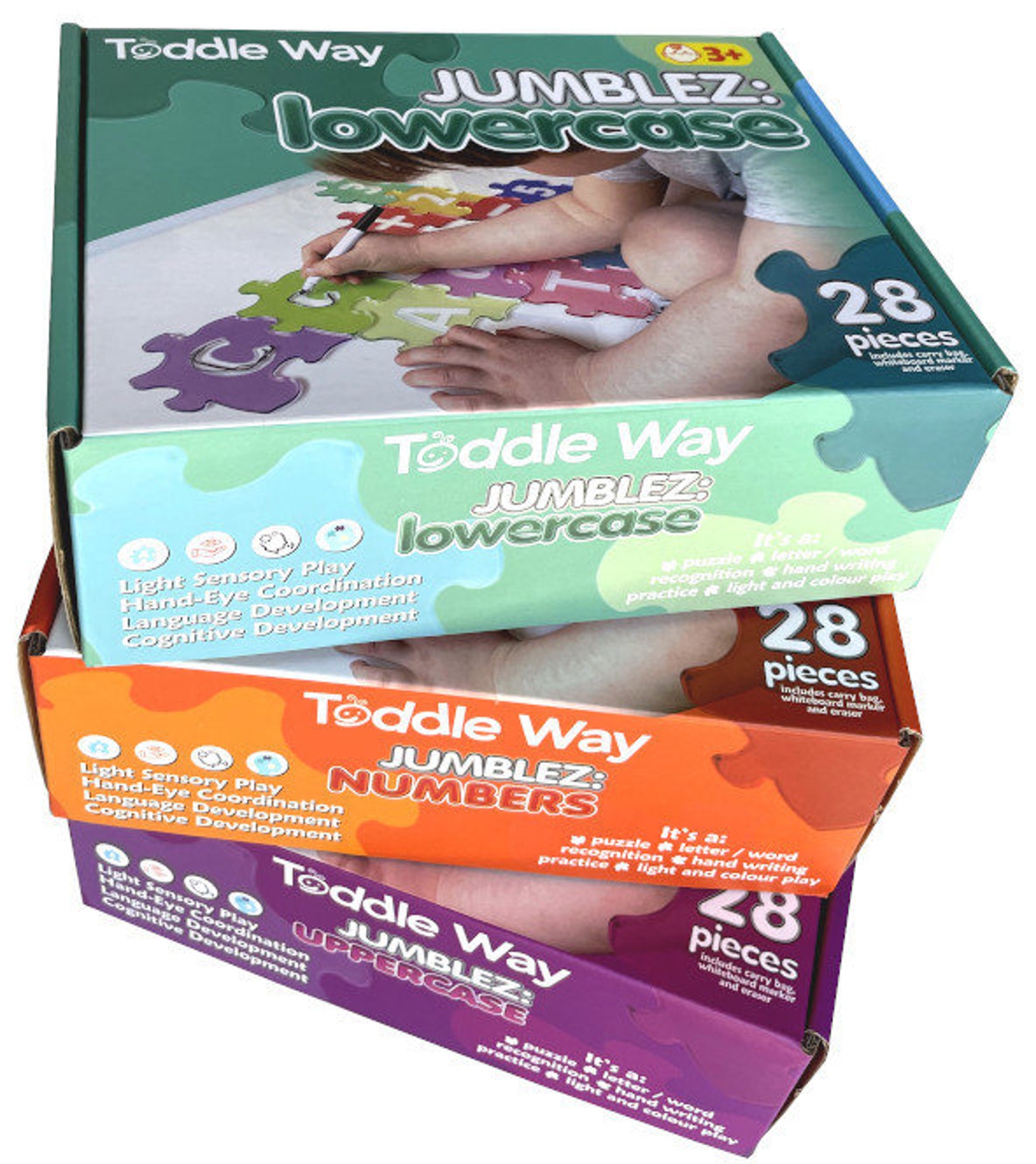 Jumblez Puzzles, Acrylic Translucent Puzzle Pieces | Handwriting ...
