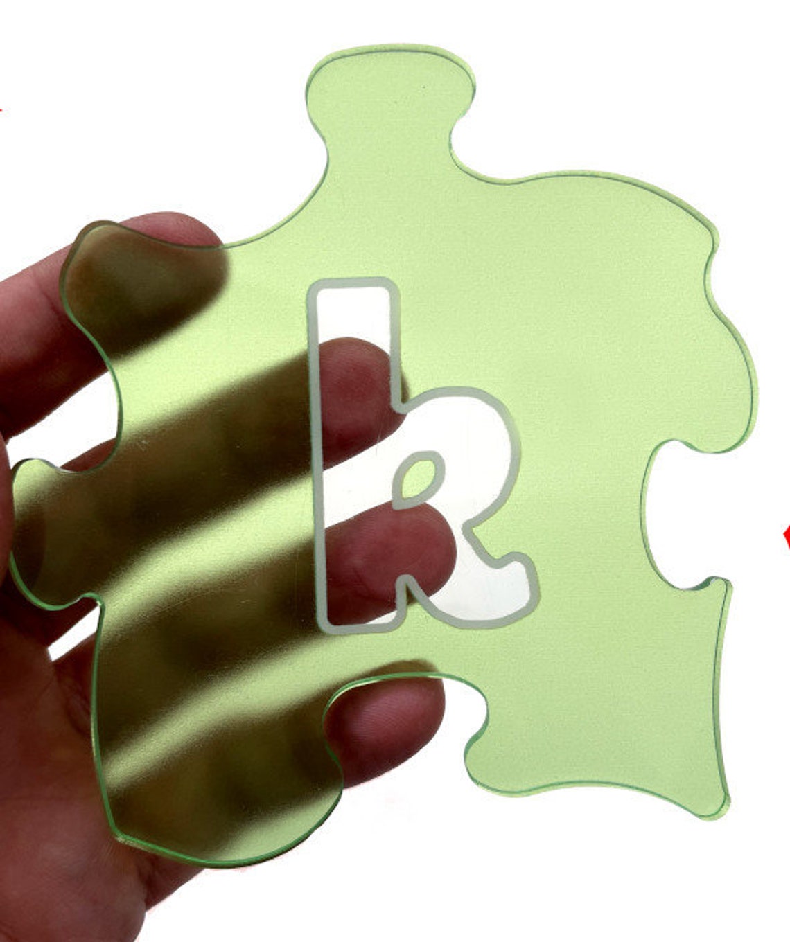 Jumblez Puzzles, Acrylic Translucent Puzzle Pieces | Handwriting ...