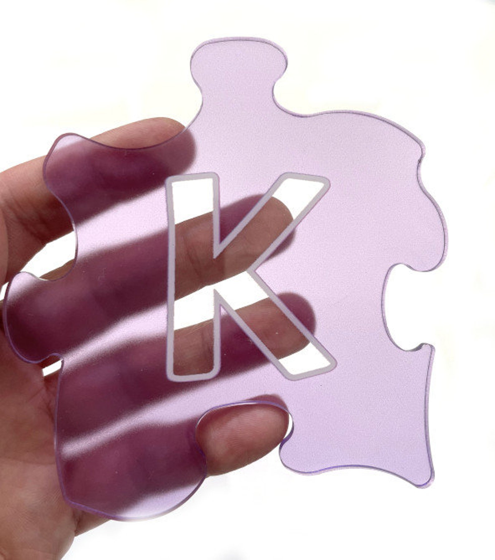 Jumblez Puzzles, Acrylic Translucent Puzzle Pieces | Handwriting ...