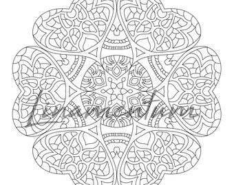 J Mandala N1 Inside Alphabet N1 By Lmdodd Redbubble