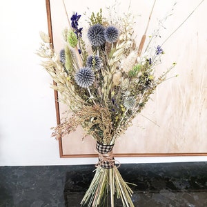 Dried Flower Bouquet | Rustic Natural Bouquet | Wildflower Arrangement | Boho Dry Flowers | Cottage Decor | Country Living | Everlasting