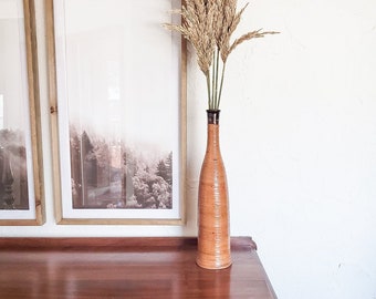 Natural Preserved Plume Reed | Beige Dried Grass, Tall Vase Filler