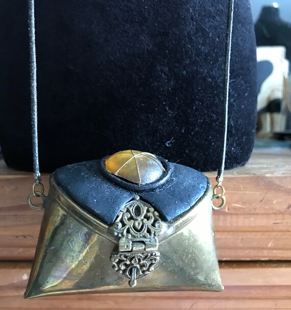 Antique Purse Necklace RARE