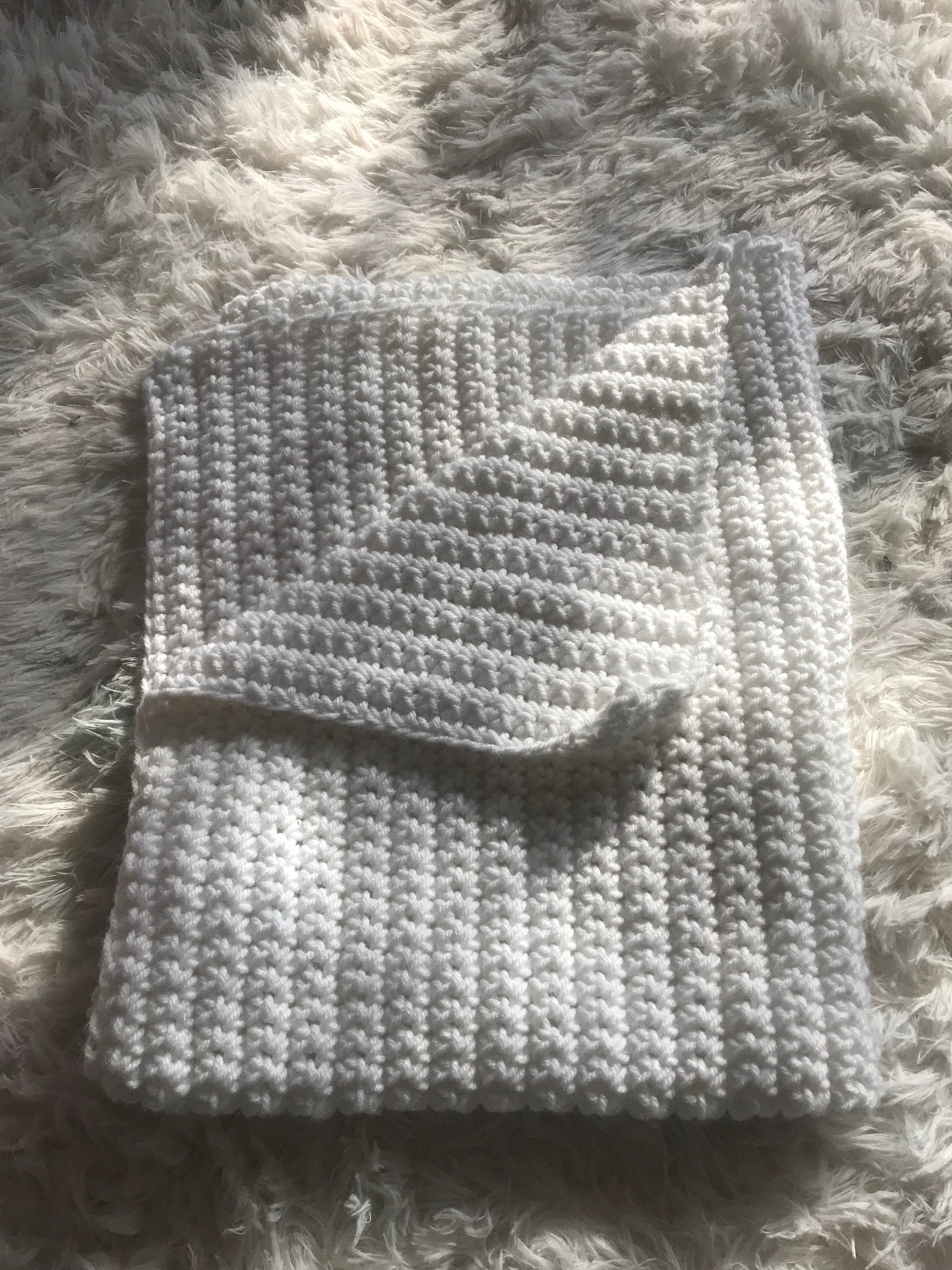 Crochet baby blanket Etsy