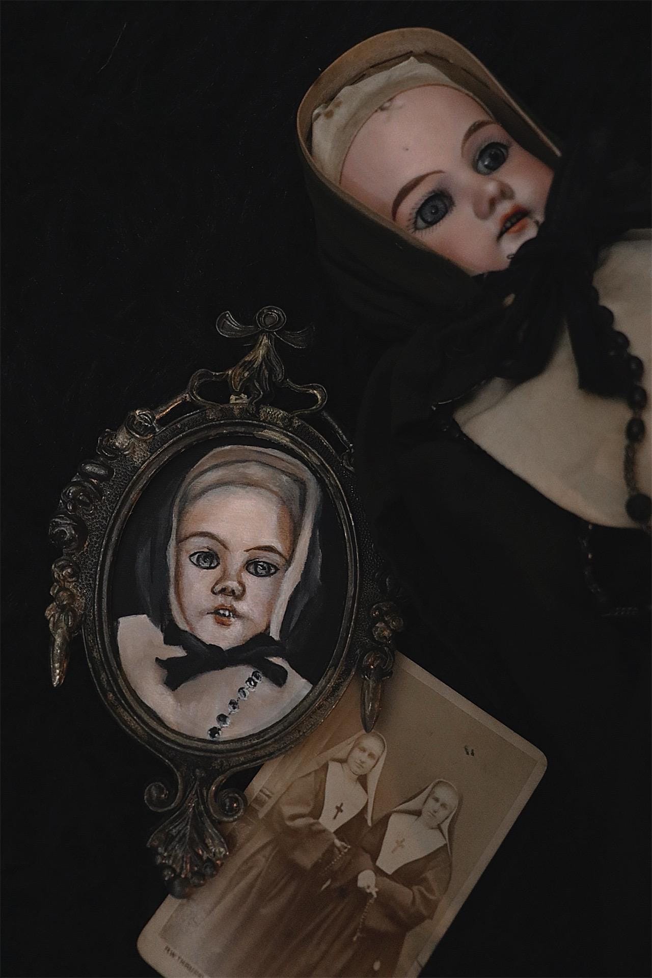 Bisque Nun Doll - Etsy