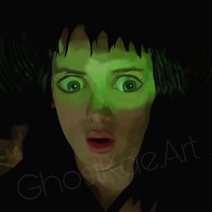Lydia Deetz Beetlejuice Art Print