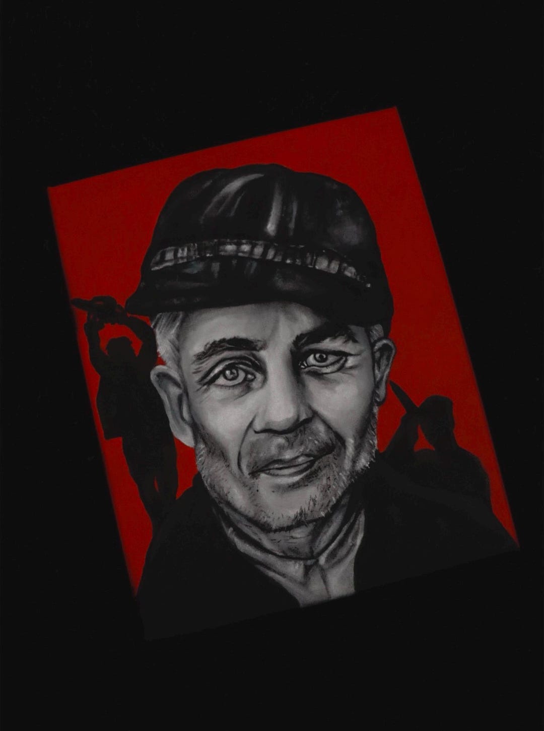 The Butcher of Plainfield Ed Gein True Crime Art Painting - Etsy