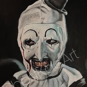 Art the Clown Terrifier Painting