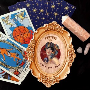 1920’s Flapper Fortune Teller Psychic Pulp Art / Pin Up Girl Print