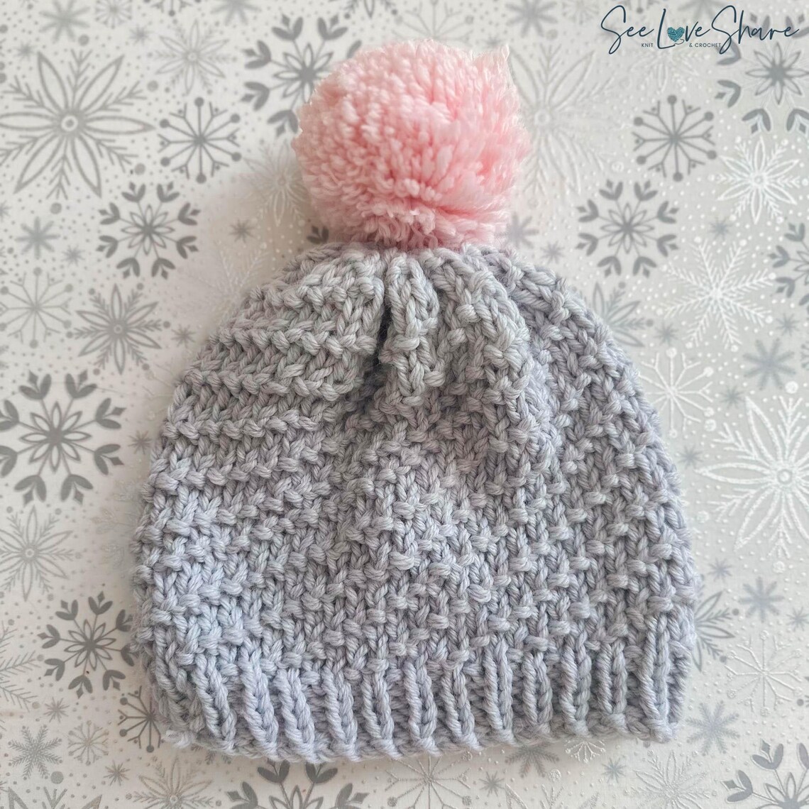 Quick & Cozy Knit Beanie Pattern – Perfect 2-hour Knit Toque PATTERN ...