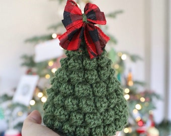 Crochet Christmas Trees Set of 3 Patterns, holiday decor, gift, handmade, ornament, pattern