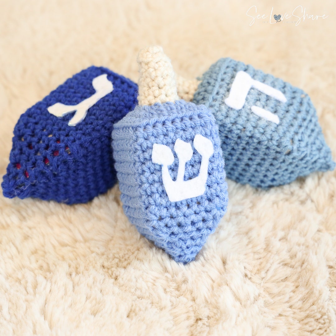 Crochet Dreidel Dreidel Dreidel PATTERN Etsy