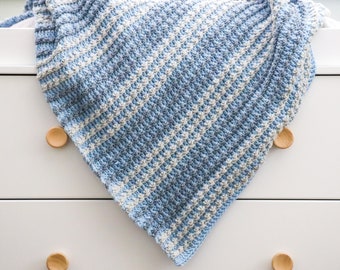 Teddy's Crochet Baby Blanket - PATTERN