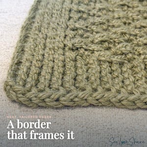 Chunky Knit Throw Blanket Pattern | Seersucker Quilted Look | Easy Beginner Knit Throw | Super Bulky Knit & Purl | Cozy Home Decor image 4