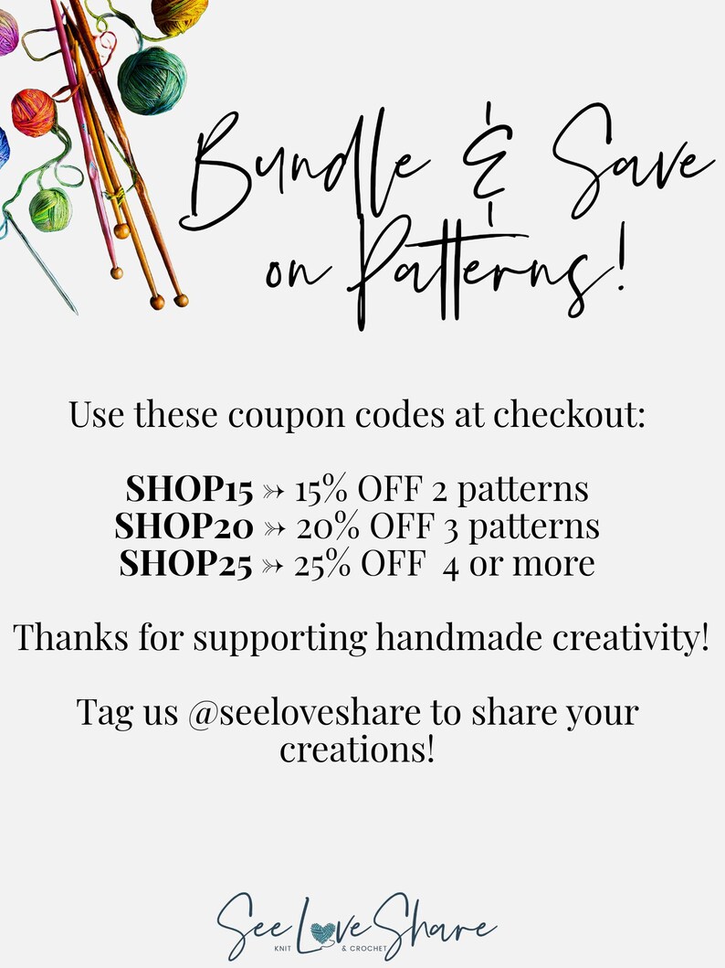 Holiday Crochet Place setting PATTERN | Crochet Christmas Decor | Beginner Guide | Home Decor, Handmade Holiday image 8