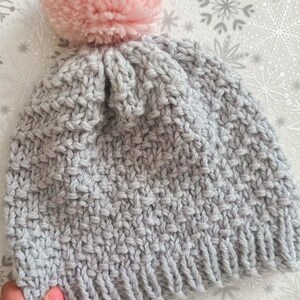 Quick & Cozy Knit Beanie Pattern – Perfect 2-hour Knit Toque PATTERN ...