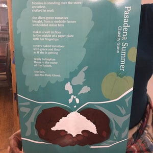 Fried Green Tomatoes Southern Food Poetry 11x17 Wall Print