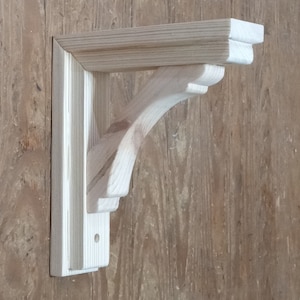 Handmade old barn style corbel