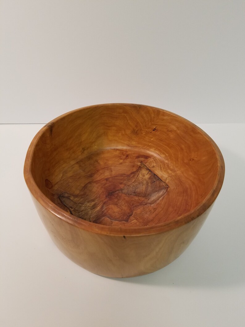 Bowl 74 A One of a Kind Crab Apple Wood Bowl Etsy
