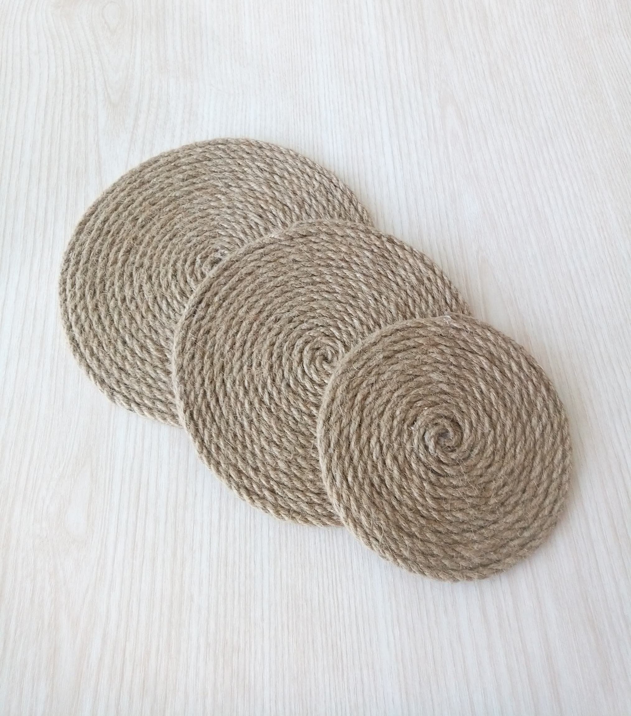 Jute rope wreath Rope wall art Rope wall decor DIY basics Etsy