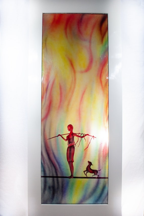 Custom Glass Art Interior Doors