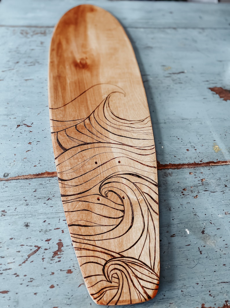 Longboard/surf Style Wall Decor Surf Style Surfboard Etsy