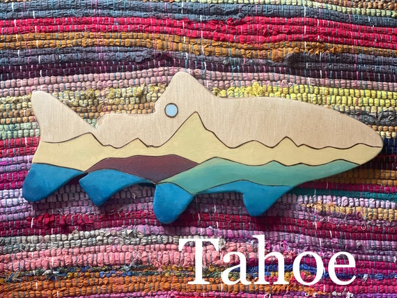 Whimsical Wooden Fish - Kimberly's One-of-a-Kind