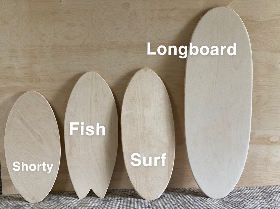 Surf style balance board longboard balance board balance Etsy