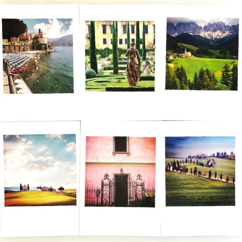Set von 15 Italien Postkarten, Geschenk für Italien Liebhaber Italienische Fotografie Postkarten Set Italien Reise Souvenir Italienische Hochzeit Gästebuch Favor Bild 3