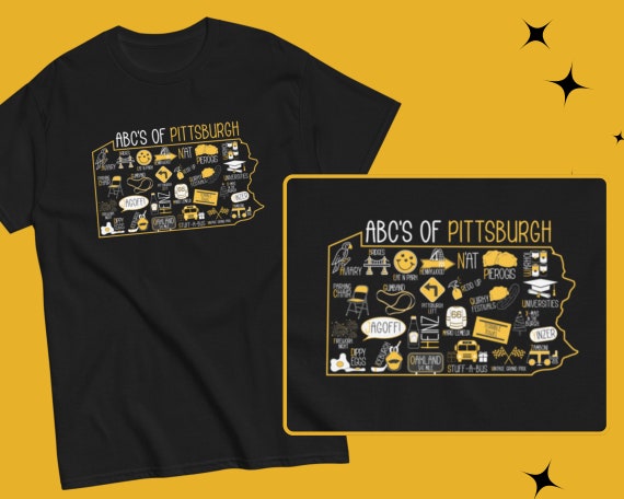 ABC's of Pittsburgh T-Shirt | Yinzer Apparel