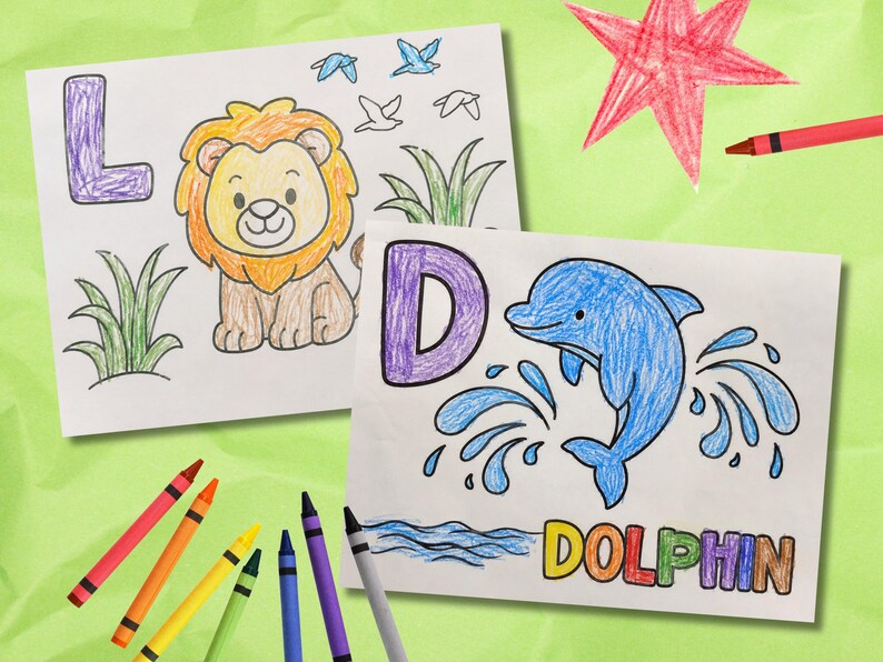 ABC Animal Coloring Pages Printable | Alphabet Coloring Book PDF ...