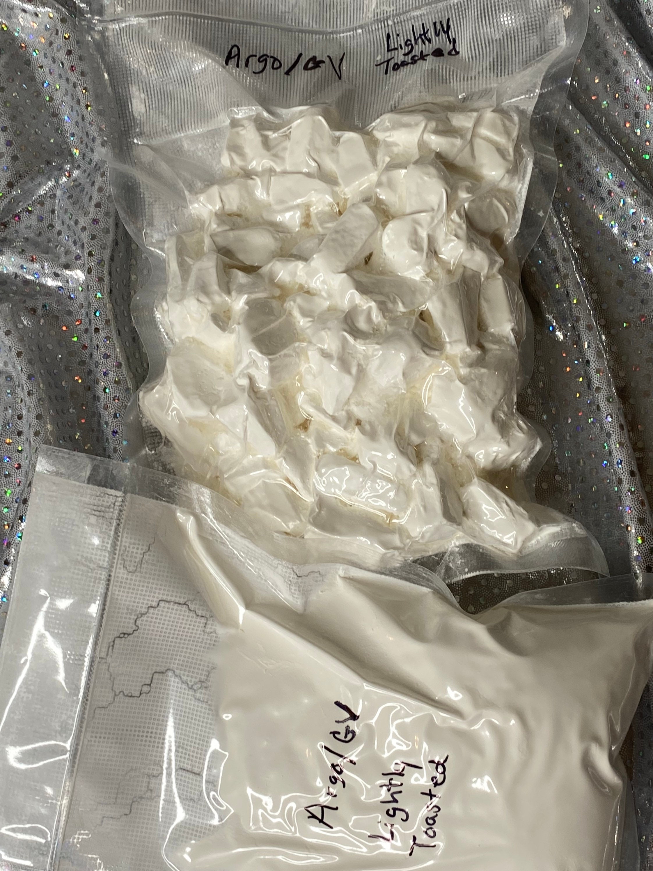 Cornstarch,lightly Oven Toasted Cornstarch Chunks,argo and Great Value