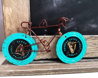 Guinness Bike hanging decoration, Guinness gift, Guinness ornament, Guinness lover, bike lover, bike gift, gifts for cyclists, Fathers Day