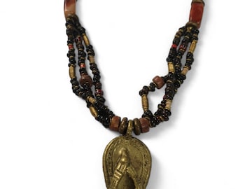 Necklace Vintage African Brass Spear Pendant Turkana - Etsy