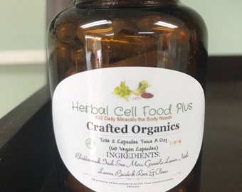 Herbal Cell Food Plus (102 Minerals the Body Requires for Optimal Functioning)(Exclusive)