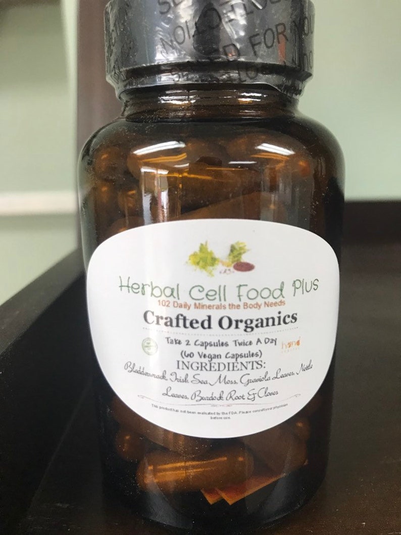 Herbal Cell Food Plus 102 Minerals the Body Requires for Etsy Canada