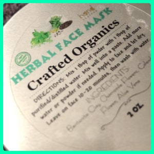 Herbal Face Mask
