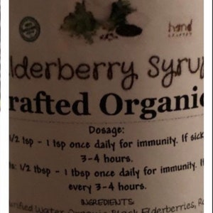 Herbal Elderberry Syrup