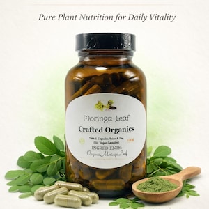 Herbal Moringa Leaf Capsules