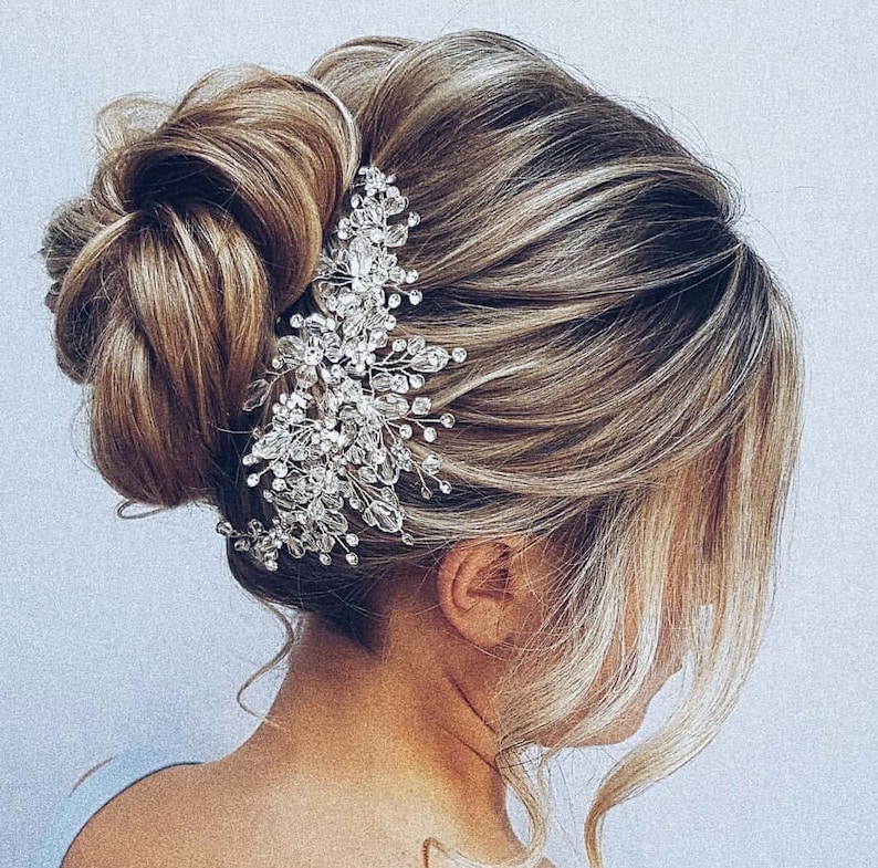Bridal Hair Piece Wedding Hair Piece Bridal Headpiece Wedding Etsy