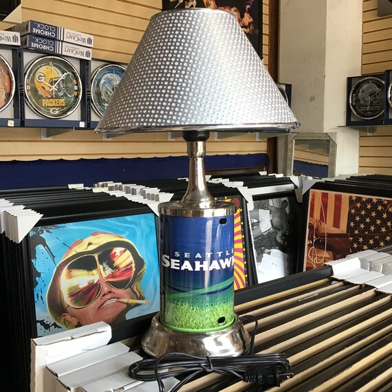 Nfl Desk Lamp Seattle Seahawks Etsy