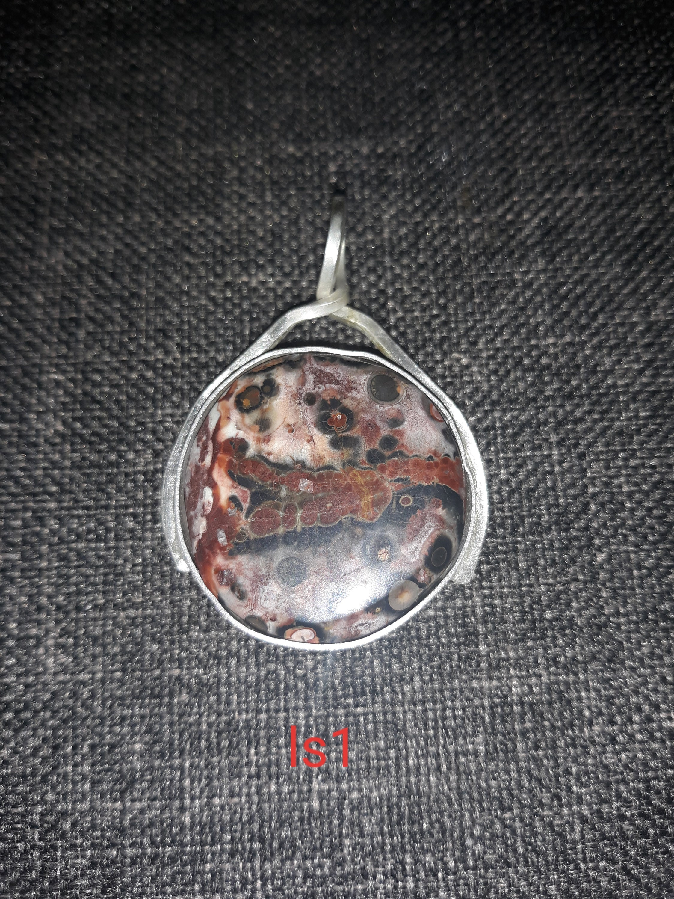 Leopard skin jasper best sale necklace