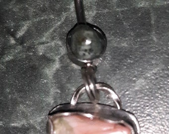 Greenstone and Thomsonite belly bar