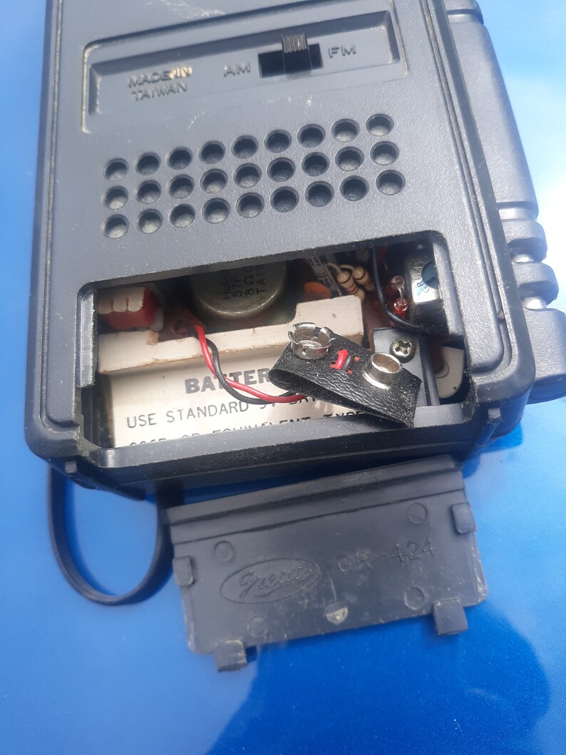 Old Vintage Precor AM FM Transistor Radio - Etsy