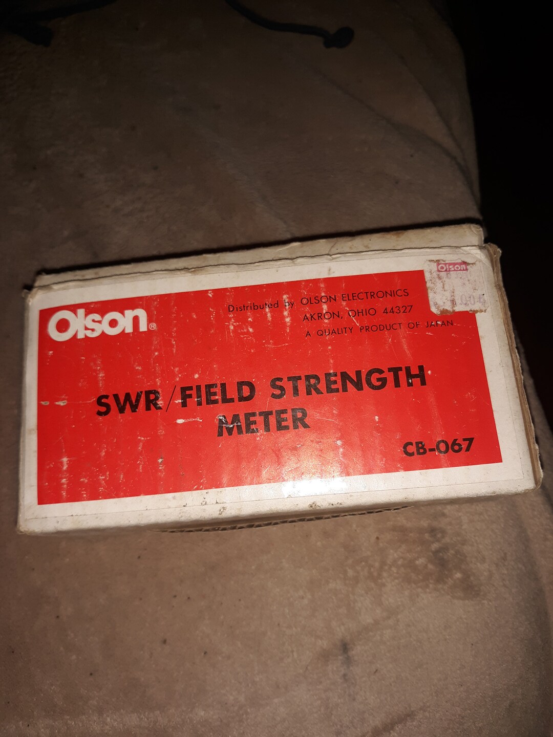 Compteur SWR Et Antenne Olson CB-622 Vintage - Fabriqué Au Japon, Fonctionne Parfaitement