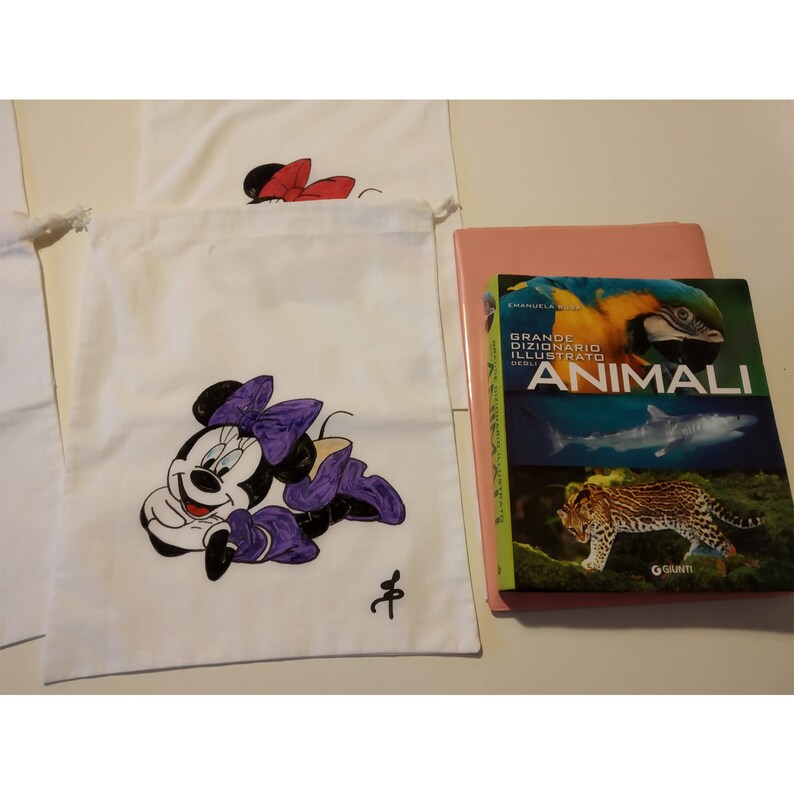 school Kindergarten bags handmade and hand-painted travel