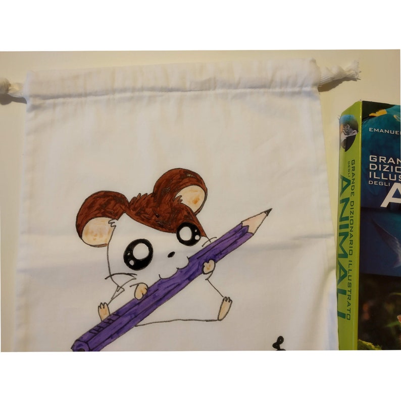 school Kindergarten bags handmade and hand-painted travel