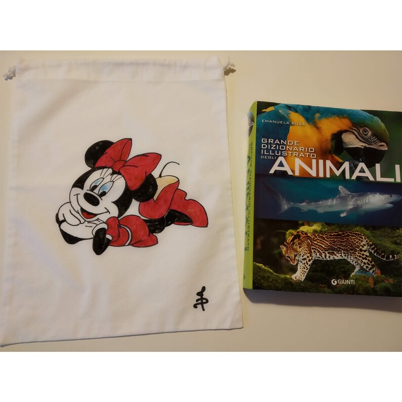 school Kindergarten bags handmade and hand-painted travel