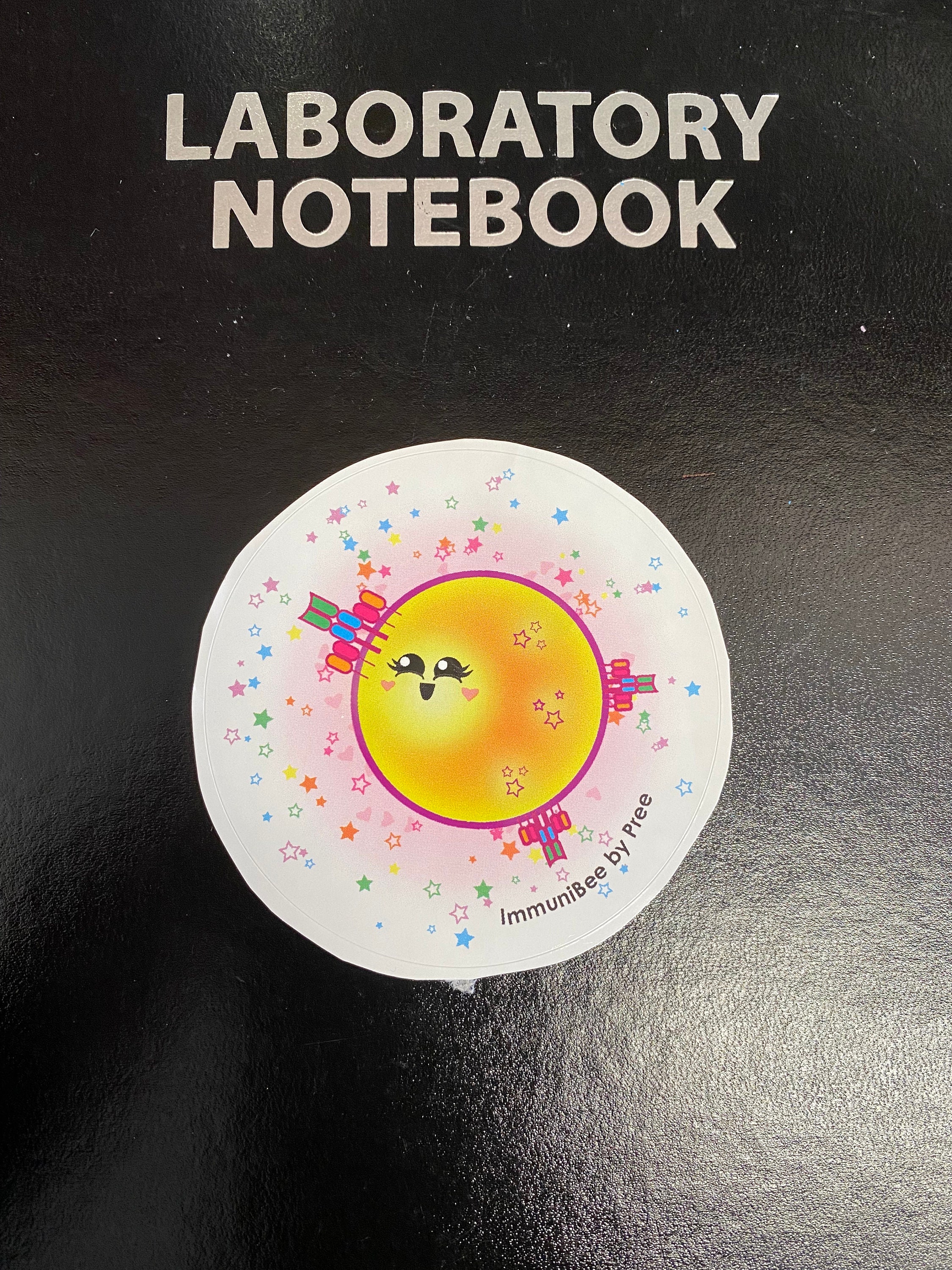 T Cell With Starry Cytokines STICKER - Etsy